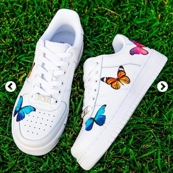 Drip Creationz Shoes - Drip Creationz Butterfly Sneakers